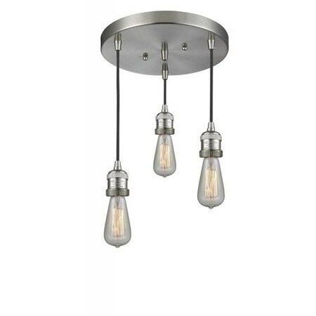 Innovations Lighting 3 Light Multi-Pendant 211NH/3-SN
